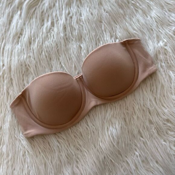 Skims Fits Everybody Strapless Bra Clay Size 36A - Picture 3 of 7